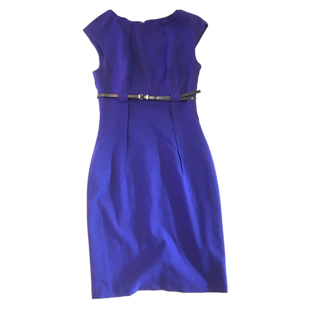 Calvin Klein Sheath Dress with Belt